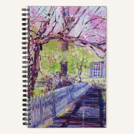 Pink Redbud Blossoms At Williamsburg Virginia      ノートブック