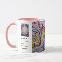 Pink Redbud Tree Blossoms At Williamsburg Virginia マグカップ