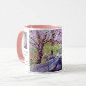 Pink Redbud Tree Blossoms At Williamsburg Virginia マグカップ (正面左)