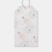 Pink Reindeer Christmas ギフトタグ (裏面)