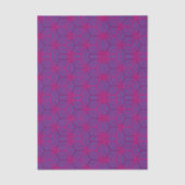 Pink retro geometric pattern  薄葉紙 (正面)