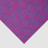 Pink retro geometric pattern  薄葉紙 (詳細)