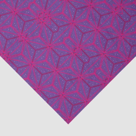 Pink retro geometric pattern  薄葉紙 (詳細)