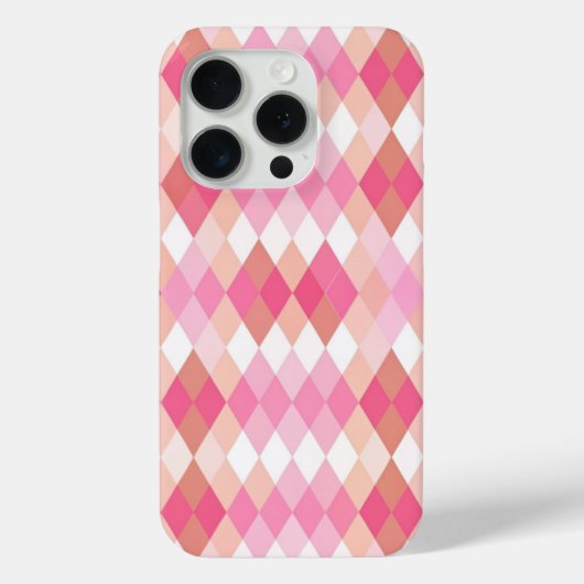 Pink Rhombus Case-Mate iPhoneケース (裏面)