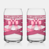 Pink Ribbon Drinkware Set ガラス缶 (左)