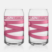 Pink Ribbon Drinkware Set ガラス缶 (裏面)