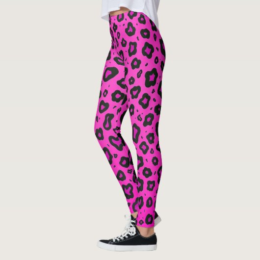 Pink rock girafe レギンス (左)