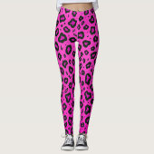 Pink rock girafe レギンス (正面)