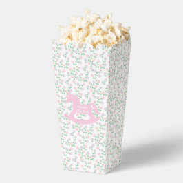 Pink Rocking Horse Girl Baby Shower フェイバーボックス