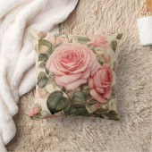 Pink Rose クッション (ブランケット)