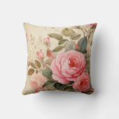 Pink Rose クッション (裏面)