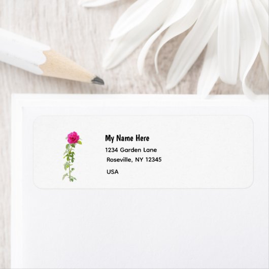 Pink Rose  ラベル (インサイチュ)