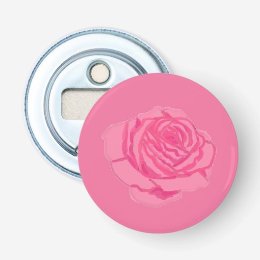 Pink rose 栓抜き (正面)