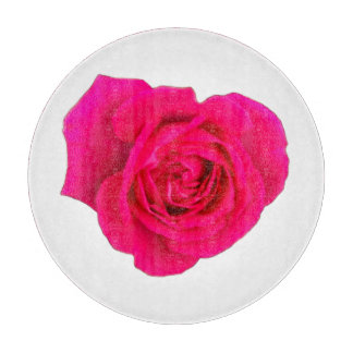 Pink Rose #4 カッティングボード