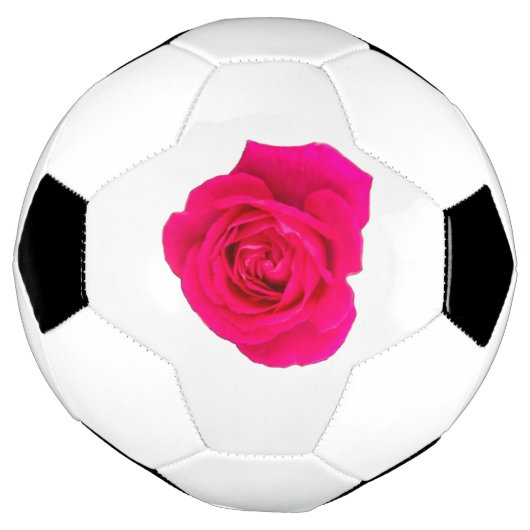 Pink Rose #4 サッカーボール (回転)