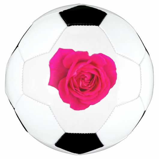 Pink Rose #4 サッカーボール (正面)