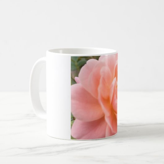 Pink Rose Coffee Mug コーヒーマグカップ (正面左)
