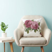 Pink Rose Elegance  クッション