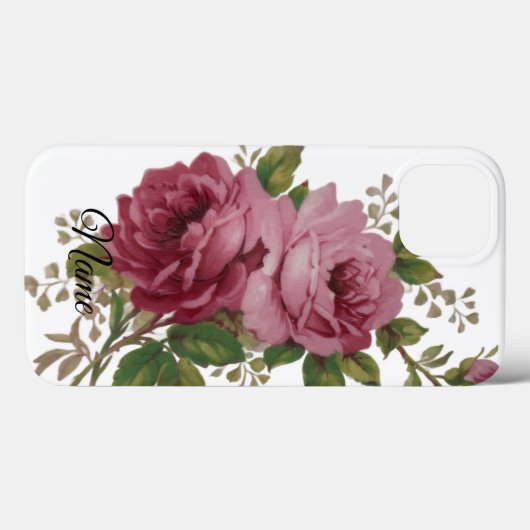 Pink Rose Elegance  Case-Mate iPhoneケース (裏面 (横))