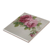 Pink Rose elegance Ceramic Tile タイル (側面)