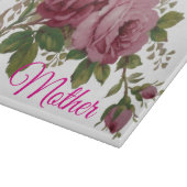 Pink Rose Elegance Cutting Board カッティングボード (角)