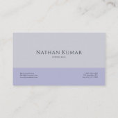 Pink Rose Floral and Celestial Misty Mountain 名刺 (裏面)