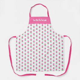 Pink Rose Flower Apron エプロン