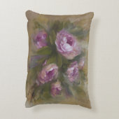 Pink Rose Indoor/out アクセントクッション (裏面(縦))