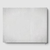 Pink Rose on Antique Violin for Memorial Service ゲストブック (裏面)