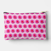 Pink Rose Seamless Pattern Pouch アクセサリーポーチ (裏面)