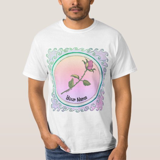 Pink Rose  Tシャツ (正面)