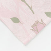 Pink Rosebud "You Are So Loved" Blanket フリースブランケット (角)