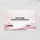 PINK ROSES名刺 名刺 (裏面)