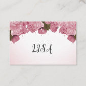 PINK ROSES名刺 名刺 (正面)