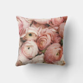 Pink roses クッション (裏面)