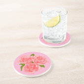 Pink roses コースター (側面)