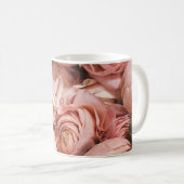 Pink roses コーヒーマグカップ (正面右)