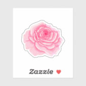 Pink roses シール (シート)