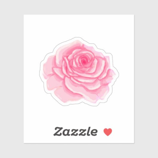 Pink roses シール (シート)