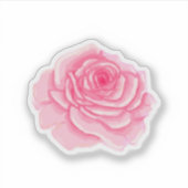 Pink roses シール (正面)