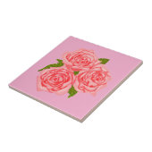 Pink roses タイル (側面)