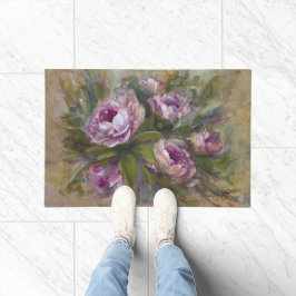 Pink Roses ドアマット