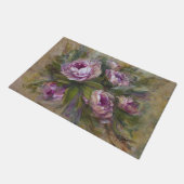 Pink Roses ドアマット (アングル)