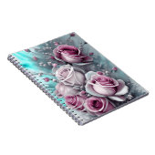 Pink Roses ノートブック (右側)