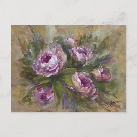 Pink Roses ポストカード (正面)