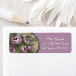 Pink Roses ラベル