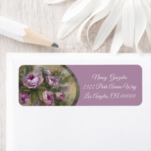 Pink Roses ラベル (インサイチュ)