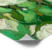 Pink Roses, 1890年ビンセント・ヴァン・ゴッホ ポスター (角)