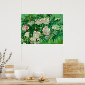 Pink Roses, 1890年ビンセント・ヴァン・ゴッホ ポスター (キッチン)