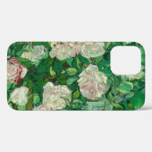 Pink Roses, 1890 by Vincent van Gogh Case-Mate iPhoneケース (裏面 (横))